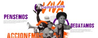 Campaña anual, en el marco de la semana de la Democracia, presente en 20 países de América Latina, para promover la construcción de una democracia paritaria, inclusiva y participativa.
